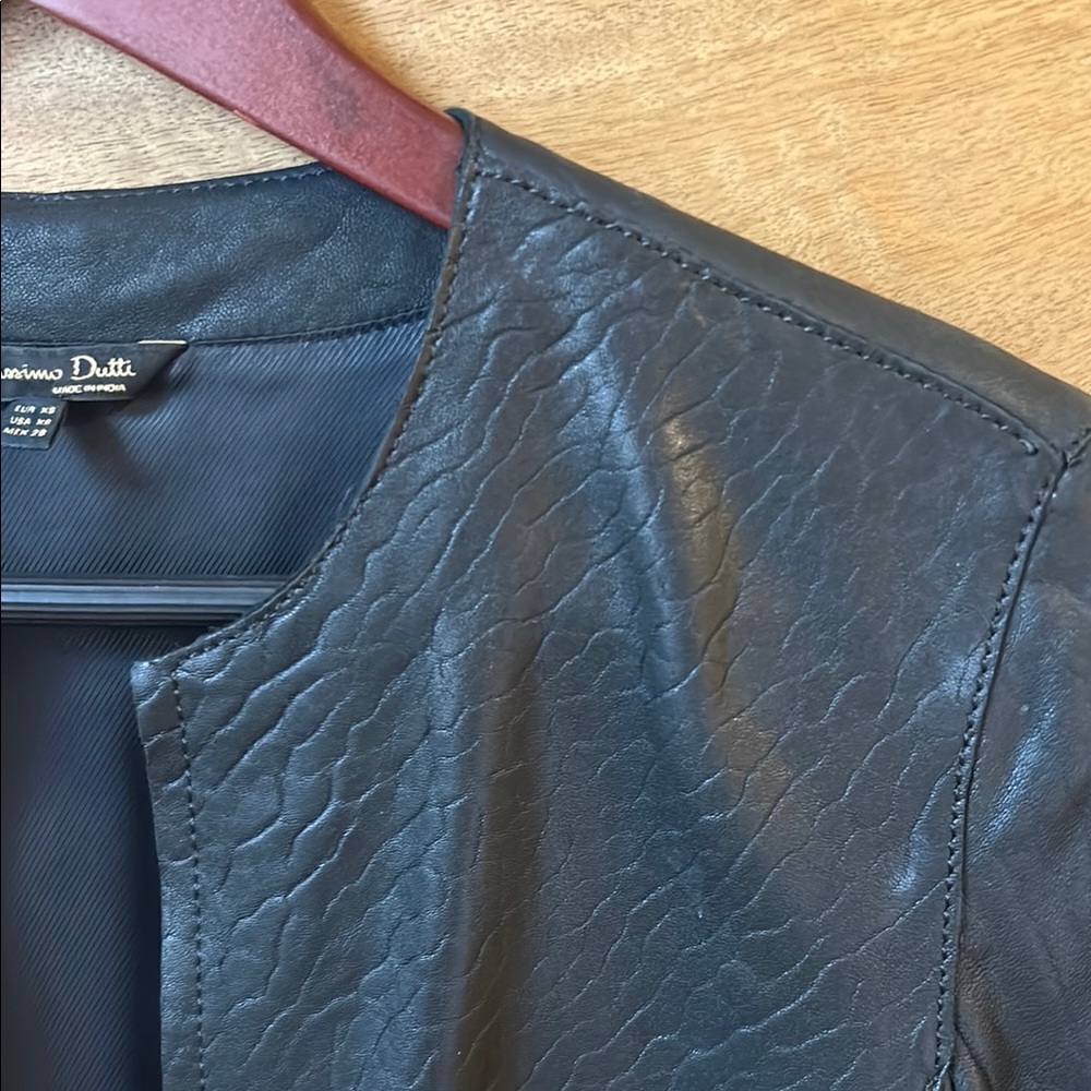 Black Leather Jacket - Picture 6 of 8